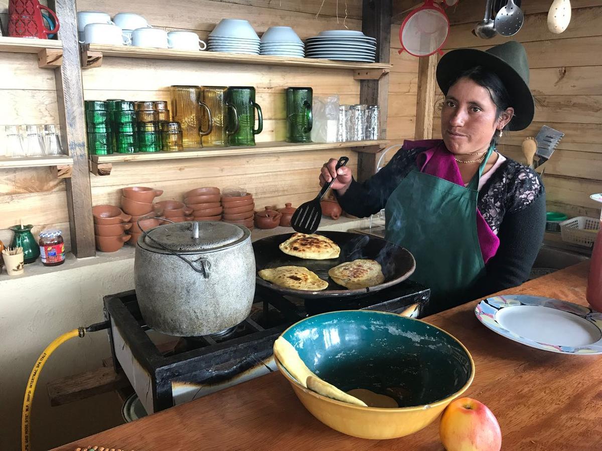 Turismo Comunitario La Esperanza Βίλα Hacienda Colta Εξωτερικό φωτογραφία