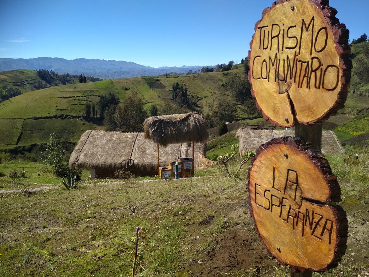 Turismo Comunitario La Esperanza Βίλα Hacienda Colta Εξωτερικό φωτογραφία